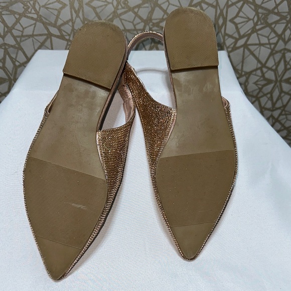 Madden Girl Metallic Slingback Flats - Picture 9 of 15